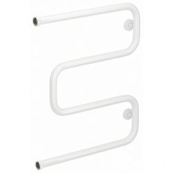 Полотенцесушитель водяной Сунержа Ш-образный 12-0014-6050, высота 60 см, ширина 50 см, боковое подключение 60 см, цвет белый