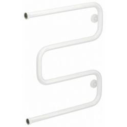 Полотенцесушитель водяной Сунержа Ш-образный 12-0014-6050, высота 60 см, ширина 50 см, боковое подключение 60 см, цвет белый