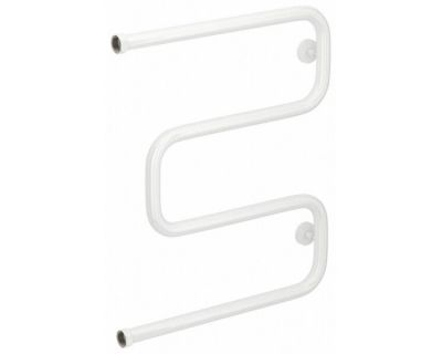 Полотенцесушитель водяной Сунержа Ш-образный 12-0014-6050, высота 60 см, ширина 50 см, боковое подключение 60 см, цвет белый