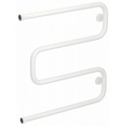 Полотенцесушитель водяной Сунержа Ш-образный 12-0014-6060, высота 60 см, ширина 60 см, боковое подключение 60 см, цвет белый