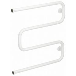 Полотенцесушитель водяной Сунержа Ш-образный 12-0014-6060, высота 60 см, ширина 60 см, боковое подключение 60 см, цвет белый