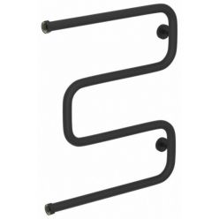 Полотенцесушитель водяной Сунержа Ш-образный 15-0014-6050, высота 60 см, ширина 50 см, боковое подключение 60 см, цвет тёмный титан муар