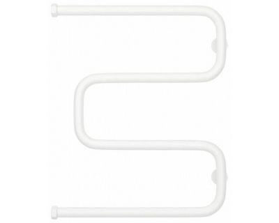 Полотенцесушитель водяной Сунержа Ш-образный 30-0014-6050, высота 60 см, ширина 50 см, боковое подключение 60 см, цвет матовый белый