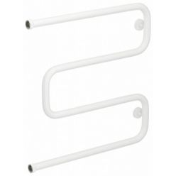 Полотенцесушитель водяной Сунержа Ш-образный 30-0014-6060, высота 60 см, ширина 60 см, боковое подключение 60 см, цвет матовый белый