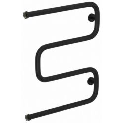 Полотенцесушитель водяной Сунержа Ш-образный 31-0014-6050, высота 60 см, ширина 50 см, боковое подключение 60 см, цвет матовый черный