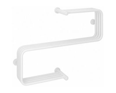 Полотенцесушитель водяной Сунержа Фабула 12-0125-5070, высота 50 см, ширина 70 см, боковое подключение 50 см, цвет белый