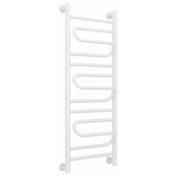 Полотенцесушитель водяной Сунержа Элегия+ 12-0205-1040, высота 100 см, ширина 40 см, универсальное подключение, цвет белый