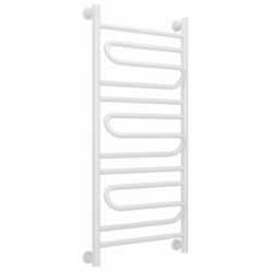 Полотенцесушитель водяной Сунержа Элегия+ 12-0205-1050, высота 100 см, ширина 50 см, универсальное подключение, цвет белый