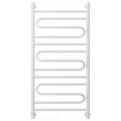 Полотенцесушитель водяной Сунержа Элегия+ 12-0205-1050, высота 100 см, ширина 50 см, универсальное подключение, цвет белый