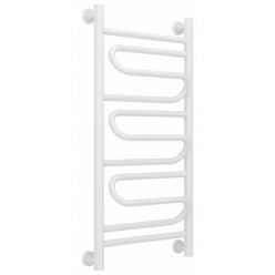 Полотенцесушитель водяной Сунержа Элегия+ 12-0205-8040, высота 80 см, ширина 40 см, универсальное подключение, цвет белый