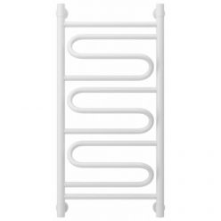 Полотенцесушитель водяной Сунержа Элегия+ 12-0205-8040, высота 80 см, ширина 40 см, универсальное подключение, цвет белый