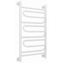 Полотенцесушитель водяной Сунержа Элегия+ 12-0205-8050, высота 80 см, ширина 50 см, универсальное подключение, цвет белый