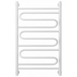 Полотенцесушитель водяной Сунержа Элегия+ 12-0205-8050, высота 80 см, ширина 50 см, универсальное подключение, цвет белый
