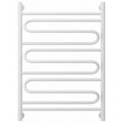 Полотенцесушитель водяной Сунержа Элегия+ 12-0205-8060, высота 80 см, ширина 60 см, универсальное подключение, цвет белый