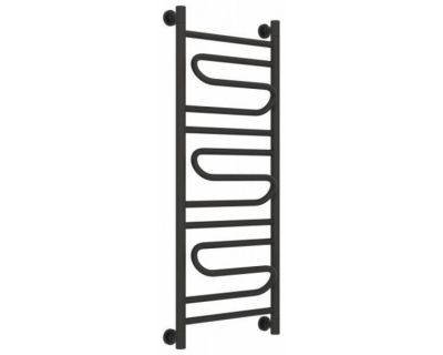 Полотенцесушитель водяной Сунержа Элегия+ 15-0205-1040, высота 100 см, ширина 40 см, универсальное подключение, цвет тёмный титан муар