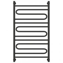Полотенцесушитель водяной Сунержа Элегия+ 15-0205-1060, высота 100 см, ширина 60 см, универсальное подключение, цвет тёмный титан муар