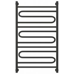 Полотенцесушитель водяной Сунержа Элегия+ 15-0205-1060, высота 100 см, ширина 60 см, универсальное подключение, цвет тёмный титан муар