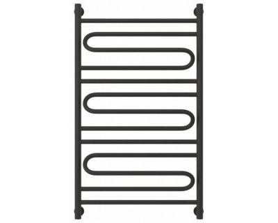 Полотенцесушитель водяной Сунержа Элегия+ 15-0205-1060, высота 100 см, ширина 60 см, универсальное подключение, цвет тёмный титан муар