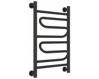 Полотенцесушитель водяной Сунержа Элегия+ 15-0205-6040, высота 60 см, ширина 40 см, универсальное подключение, цвет тёмный титан муар