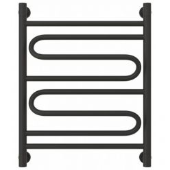 Полотенцесушитель водяной Сунержа Элегия+ 15-0205-6050, высота 60 см, ширина 50 см, универсальное подключение, цвет тёмный титан муар