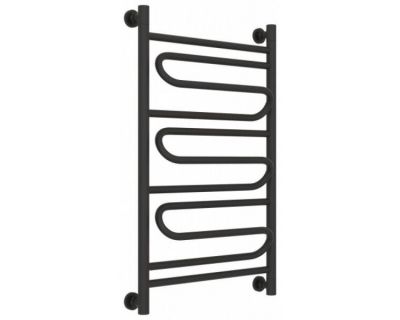 Полотенцесушитель водяной Сунержа Элегия+ 15-0205-8050, высота 80 см, ширина 50 см, универсальное подключение, цвет тёмный титан муар