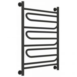 Полотенцесушитель водяной Сунержа Элегия+ 15-0205-8060, высота 80 см, ширина 60 см, универсальное подключение, цвет тёмный титан муар