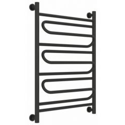 Полотенцесушитель водяной Сунержа Элегия+ 15-0205-8060, высота 80 см, ширина 60 см, универсальное подключение, цвет тёмный титан муар