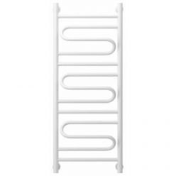 Полотенцесушитель водяной Сунержа Элегия+ 30-0205-1040, высота 100 см, ширина 40 см, универсальное подключение, цвет матовый белый