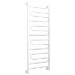 Полотенцесушитель водяной Сунержа Элегия+ 30-0205-1250, высота 120 см, ширина 50 см, универсальное подключение, цвет матовый белый