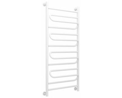 Полотенцесушитель водяной Сунержа Элегия+ 30-0205-1260, высота 120 см, ширина 60 см, универсальное подключение, цвет матовый белый