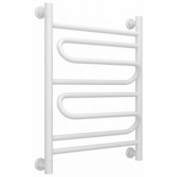 Полотенцесушитель водяной Сунержа Элегия+ 30-0205-6050, высота 60 см, ширина 50 см, универсальное подключение, цвет матовый белый