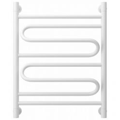 Полотенцесушитель водяной Сунержа Элегия+ 30-0205-6050, высота 60 см, ширина 50 см, универсальное подключение, цвет матовый белый