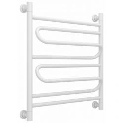 Полотенцесушитель водяной Сунержа Элегия+ 30-0205-6060, высота 60 см, ширина 60 см, универсальное подключение, цвет матовый белый