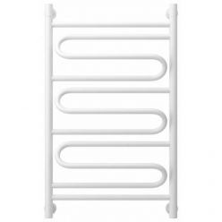 Полотенцесушитель водяной Сунержа Элегия+ 30-0205-8050, высота 80 см, ширина 50 см, универсальное подключение, цвет матовый белый