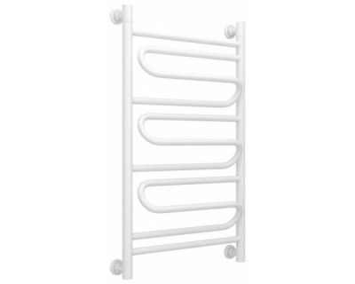 Полотенцесушитель водяной Сунержа Элегия+ 30-0205-8050, высота 80 см, ширина 50 см, универсальное подключение, цвет матовый белый