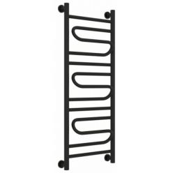 Полотенцесушитель водяной Сунержа Элегия+ 31-0205-1040, высота 100 см, ширина 40 см, универсальное подключение, цвет матовый черный