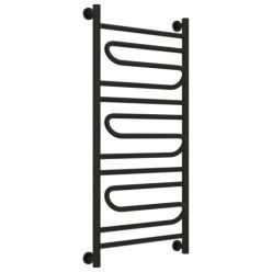 Полотенцесушитель водяной Сунержа Элегия+ 31-0205-1050, высота 100 см, ширина 50 см, универсальное подключение, цвет матовый черный