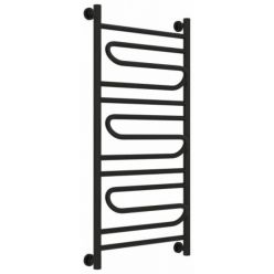 Полотенцесушитель водяной Сунержа Элегия+ 31-0205-1050, высота 100 см, ширина 50 см, универсальное подключение, цвет матовый черный