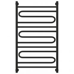 Полотенцесушитель водяной Сунержа Элегия+ 31-0205-1060, высота 100 см, ширина 60 см, универсальное подключение, цвет матовый черный