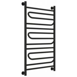 Полотенцесушитель водяной Сунержа Элегия+ 31-0205-1060, высота 100 см, ширина 60 см, универсальное подключение, цвет матовый черный