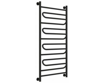 Полотенцесушитель водяной Сунержа Элегия+ 31-0205-1260, высота 120 см, ширина 60 см, универсальное подключение, цвет черный матовый