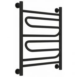 Полотенцесушитель водяной Сунержа Элегия+ 31-0205-6050, высота 60 см, ширина 50 см, универсальное подключение, цвет матовый черный