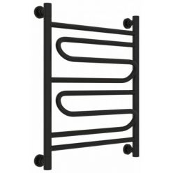 Полотенцесушитель водяной Сунержа Элегия+ 31-0205-6050, высота 60 см, ширина 50 см, универсальное подключение, цвет матовый черный