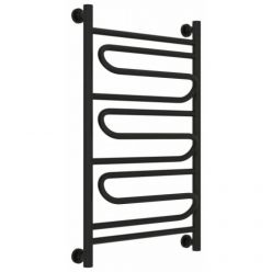 Полотенцесушитель водяной Сунержа Элегия+ 31-0205-8050, высота 80 см, ширина 50 см, универсальное подключение, цвет матовый черный