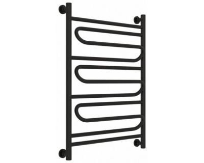 Полотенцесушитель водяной Сунержа Элегия+ 31-0205-8060, высота 80 см, ширина 60 см, универсальное подключение, цвет матовый черный