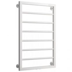 Полотенцесушитель водяной Сунержа Канцлер 12-0254-8050, высота 80 см, ширина 50 см, нижнее подключение 50 см, цвет белый