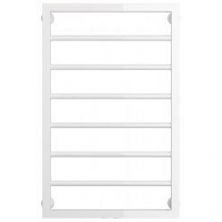 Полотенцесушитель водяной Сунержа Канцлер 12-0254-8050, высота 80 см, ширина 50 см, нижнее подключение 50 см, цвет белый