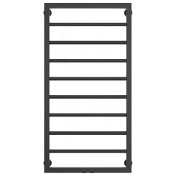 Полотенцесушитель водяной Сунержа Канцлер 15-0254-1050, высота 100 см, ширина 50 см, нижнее подключение 50 см, цвет тёмный титан муар