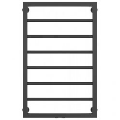 Полотенцесушитель водяной Сунержа Канцлер 15-0254-8050, высота 80 см, ширина 50 см, нижнее подключение 50 см, цвет тёмный титан муар