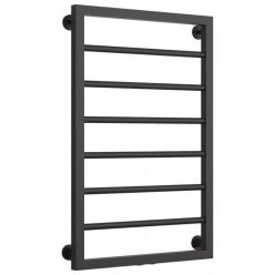 Полотенцесушитель водяной Сунержа Канцлер 15-0254-8050, высота 80 см, ширина 50 см, нижнее подключение 50 см, цвет тёмный титан муар